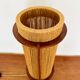 Danish Sisal and Teak Floor or Table Lamp by Ib Fabiansen for Fog and Morup