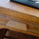 Vintage wooden desk administrative