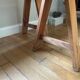 Paire de bancs de ferme