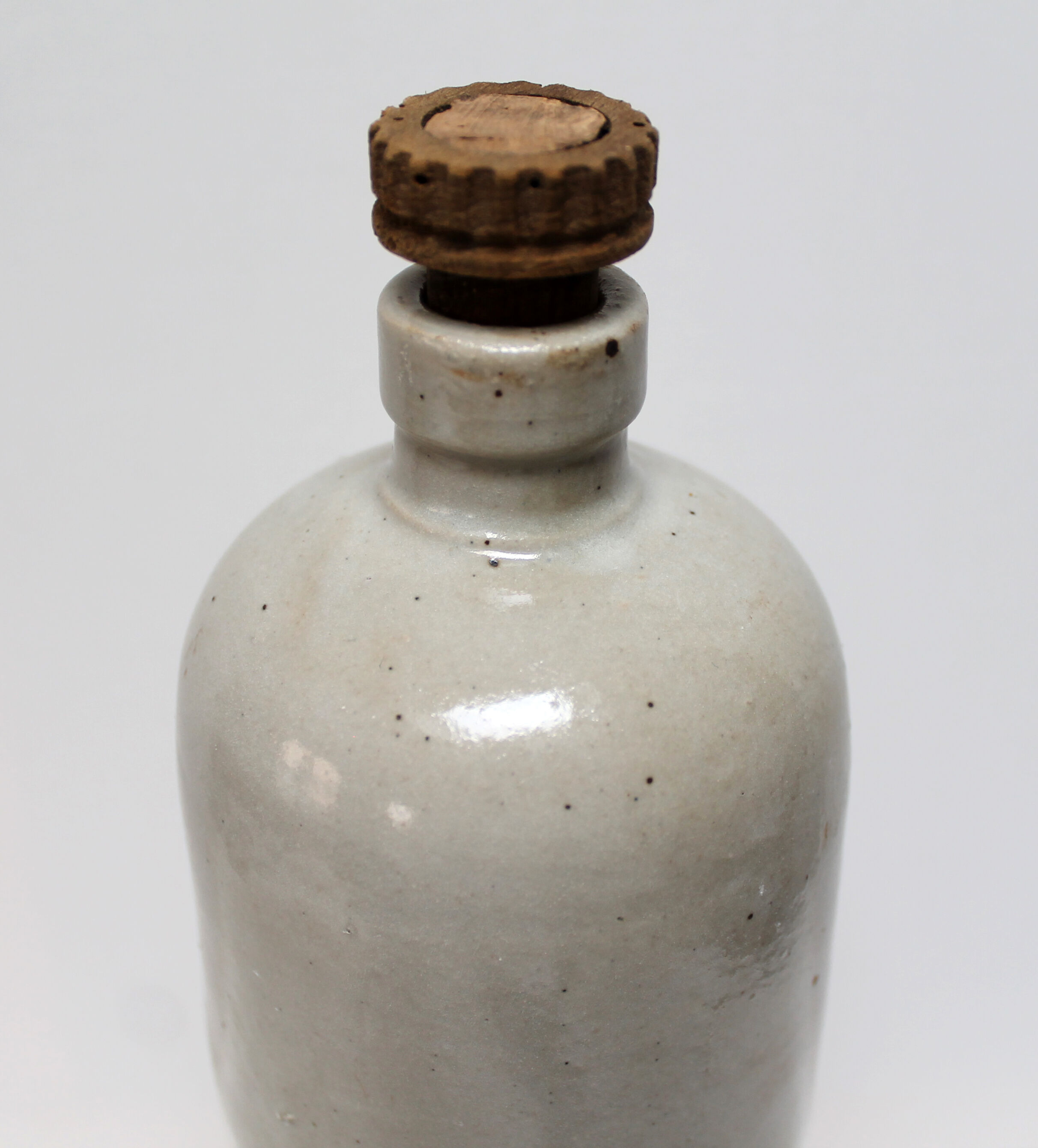 Old stoneware bottle