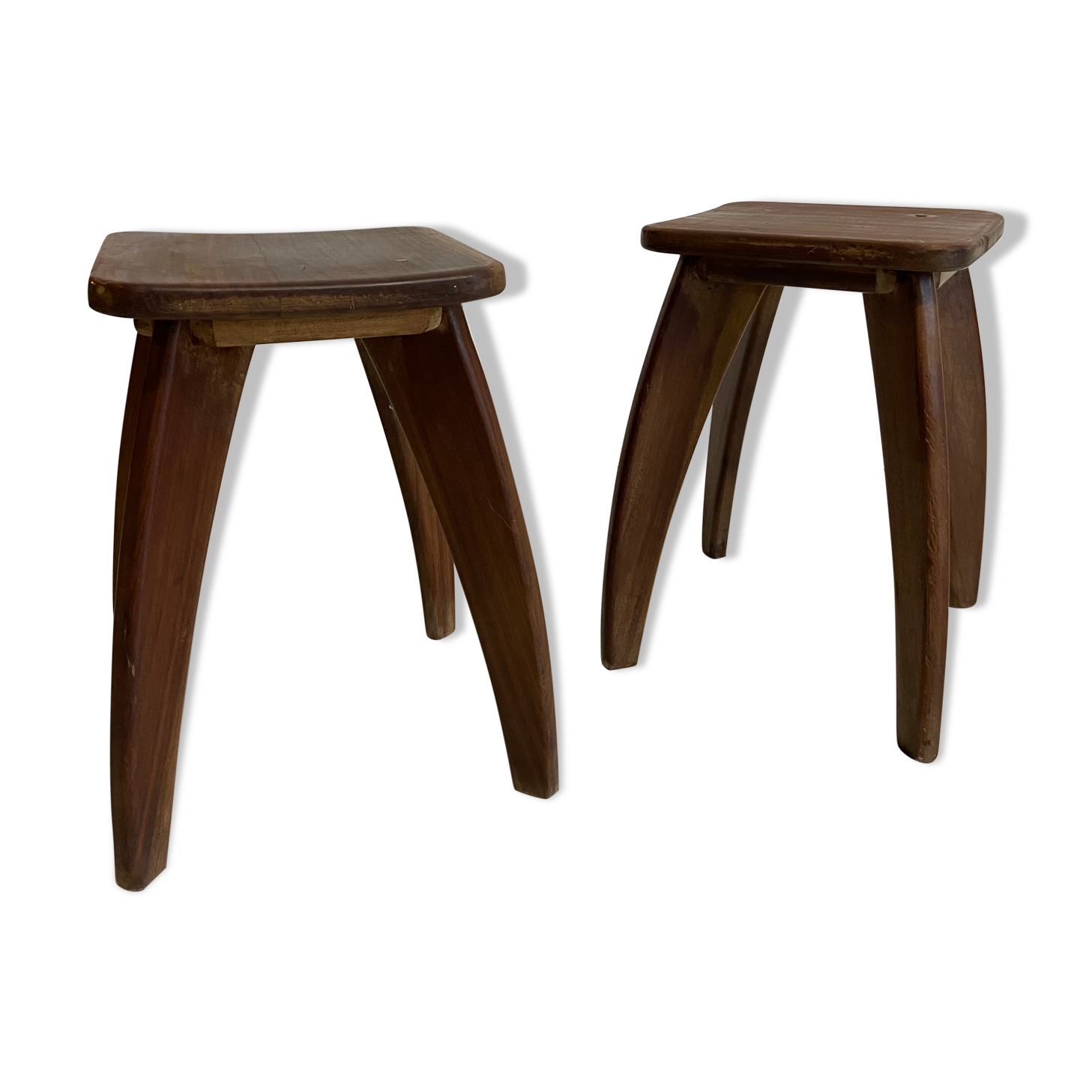 Scandinavian rosewood stools