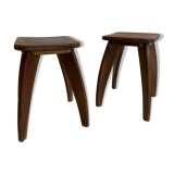 Scandinavian rosewood stools