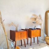 Pair of vintage bedside tables