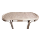 Renovated rattan coffee table