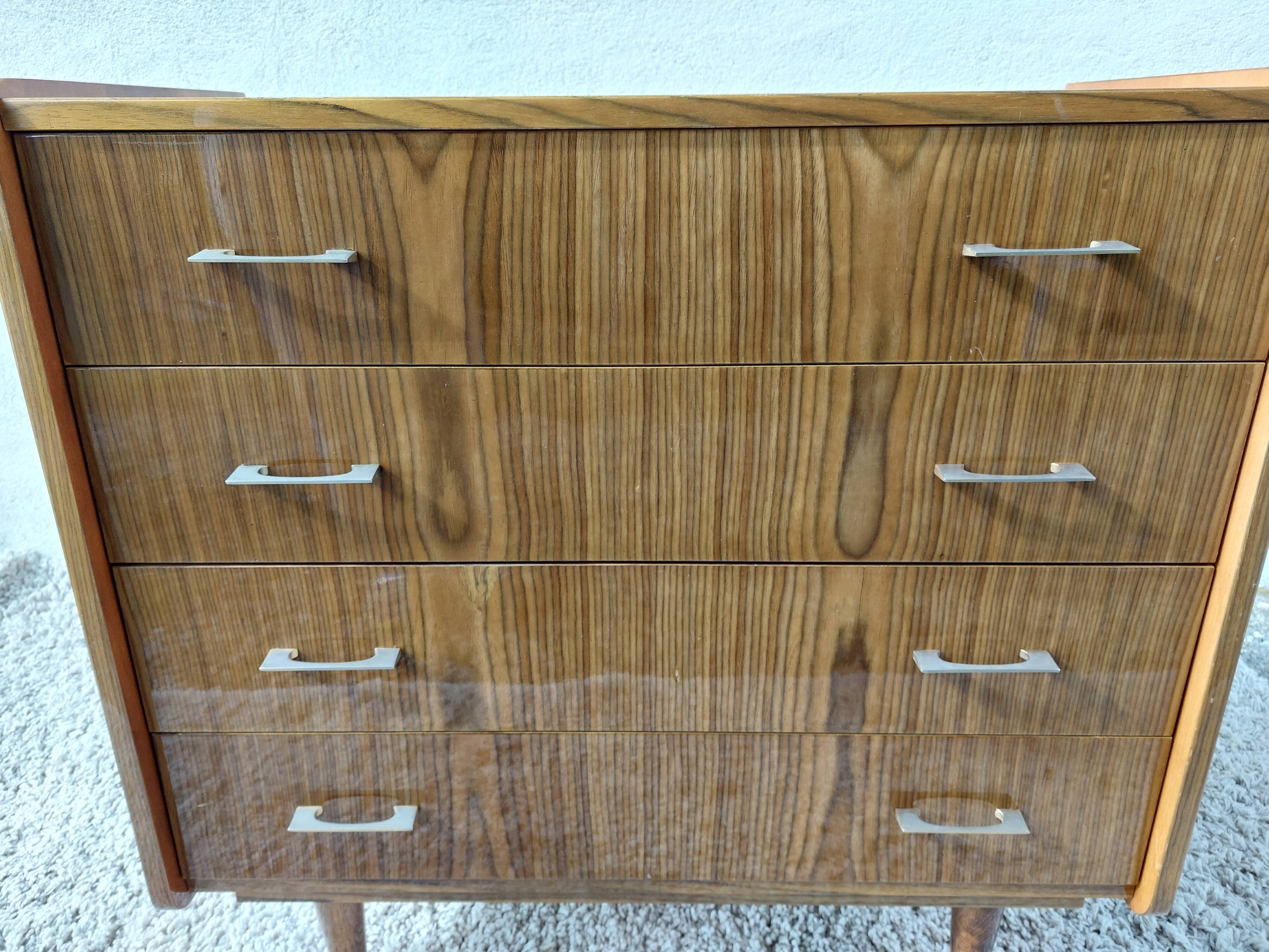 70's chest of drawers spindle legs