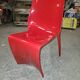 Red PVC chair