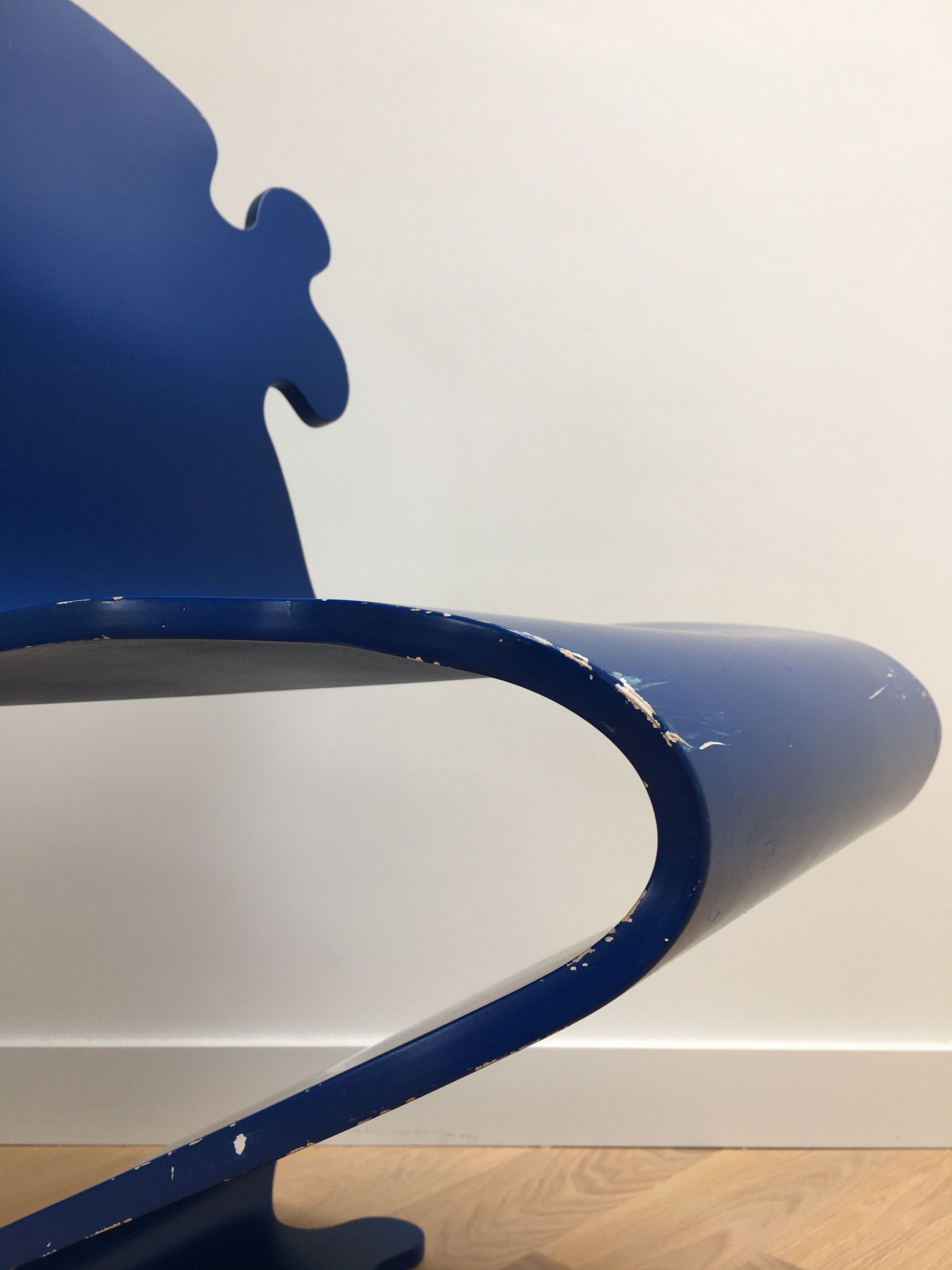 Verner Panton pantonic 5010 chair Studio Hag Denmark, 1992