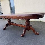 Mahogany dining table