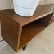 Enfilade of the 50s vintage solid wood (shallow)