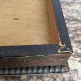 Wooden travel writing box