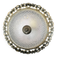 Plafonnier en verre moulé