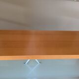 Pascal Mourgue Designer Shelf - Tempered Glass and Wood - Cinna Roset