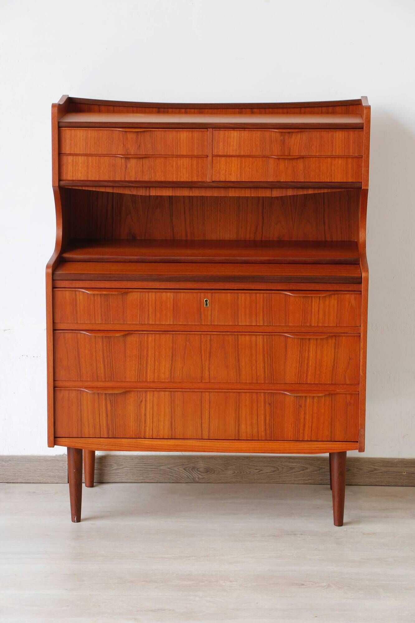 Danish teak secretary from the 1960s | Scandinavian design
