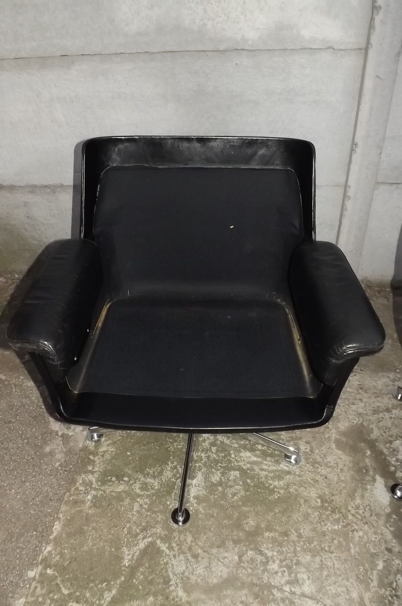 Pair of bridge armchairs from Airborne around 1965