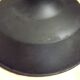 French Vintage 1950s Industrial Light In Black Metal White Enamal & Brass