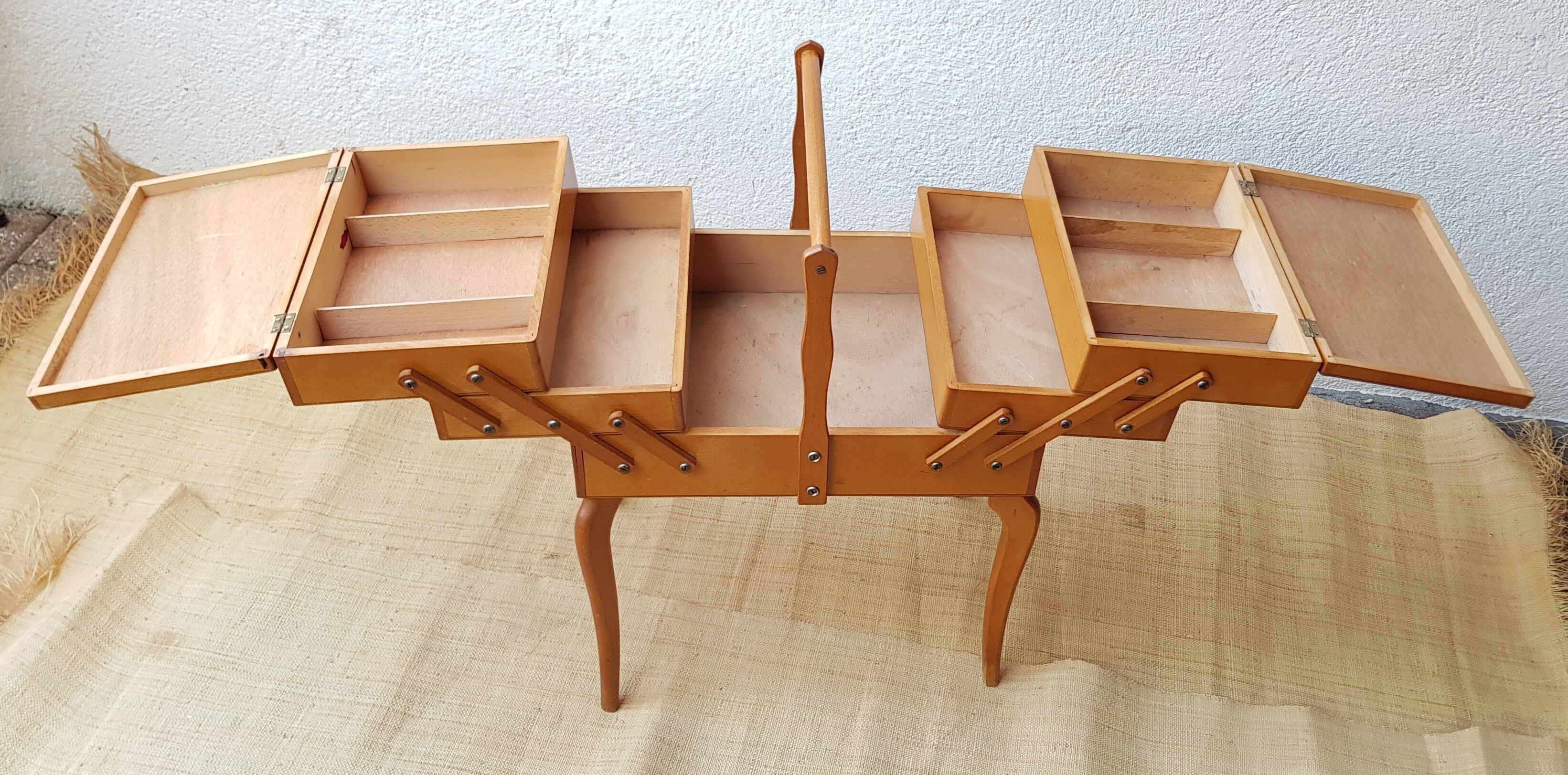 Worker in light oak from the 60s