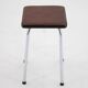 1970s Pair of Stools with Leatherette Upholstery ,Czechoslovakia
