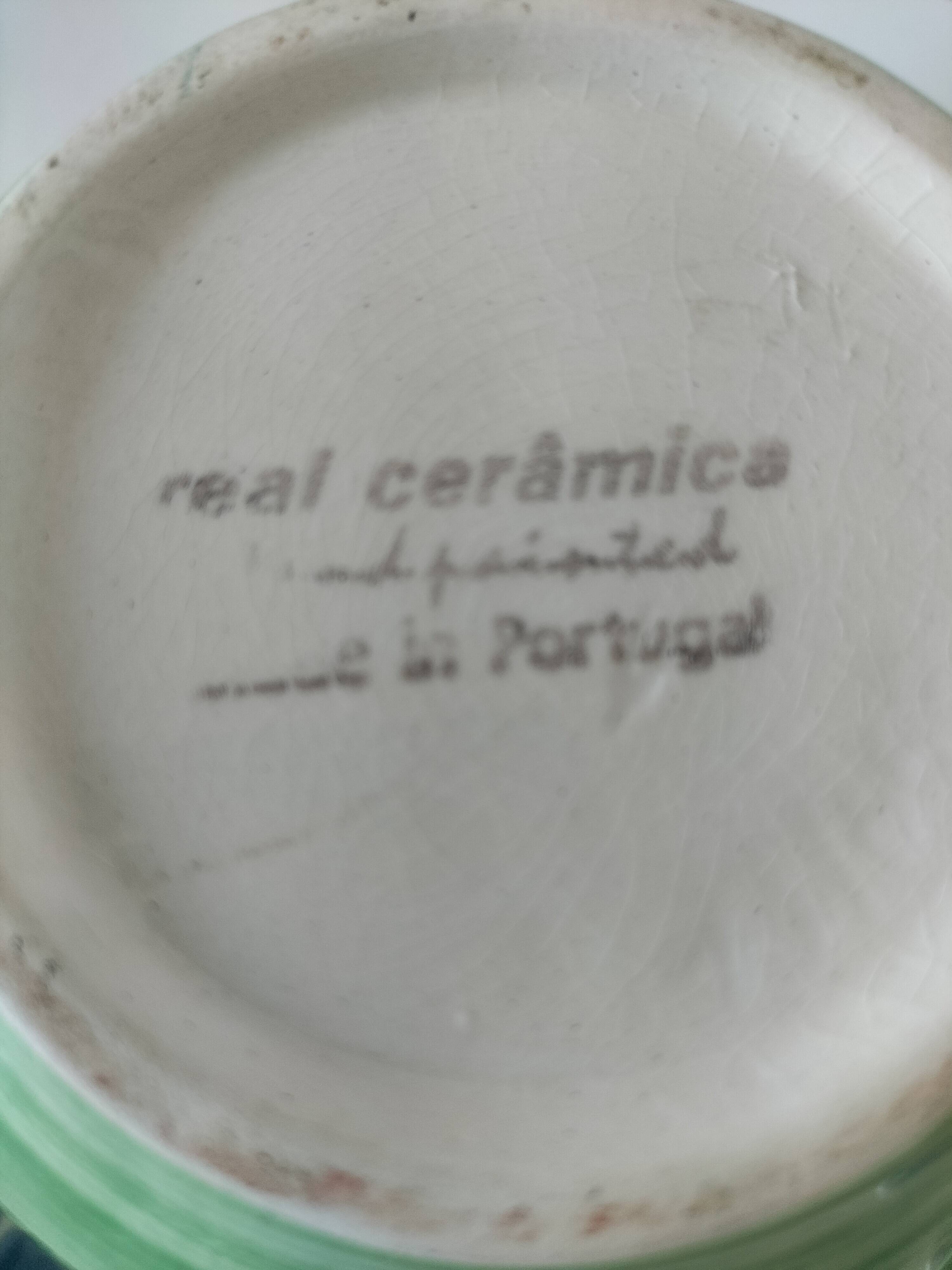 Portuguese tea service hand-painted ceramic
