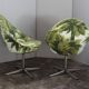 Set of Swivel Armchairs, 1960s
