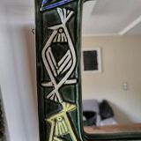 Lisa Larson Harlequin Series Ceramic Mirror