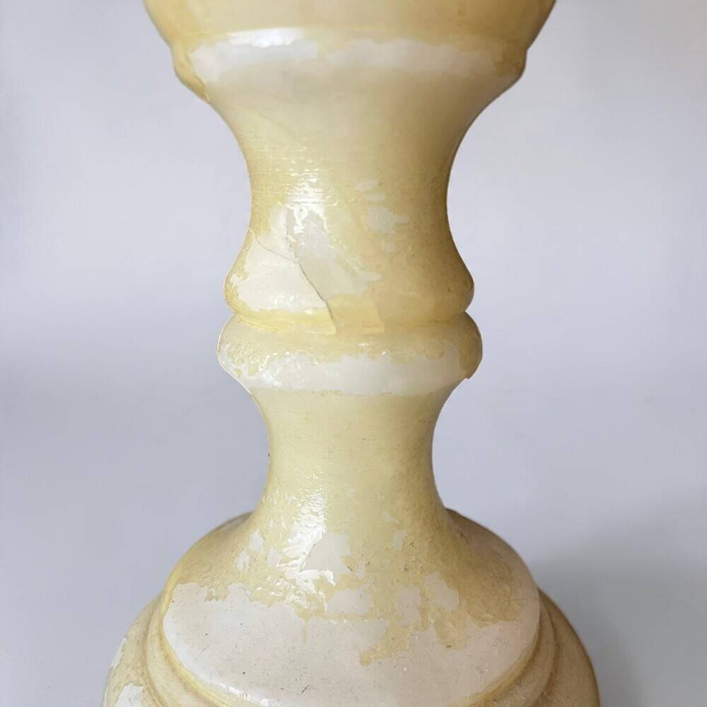 Pair Portuguese Classical Urn-Shaped Alabaster table lamps