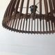 Hanging wicker wood