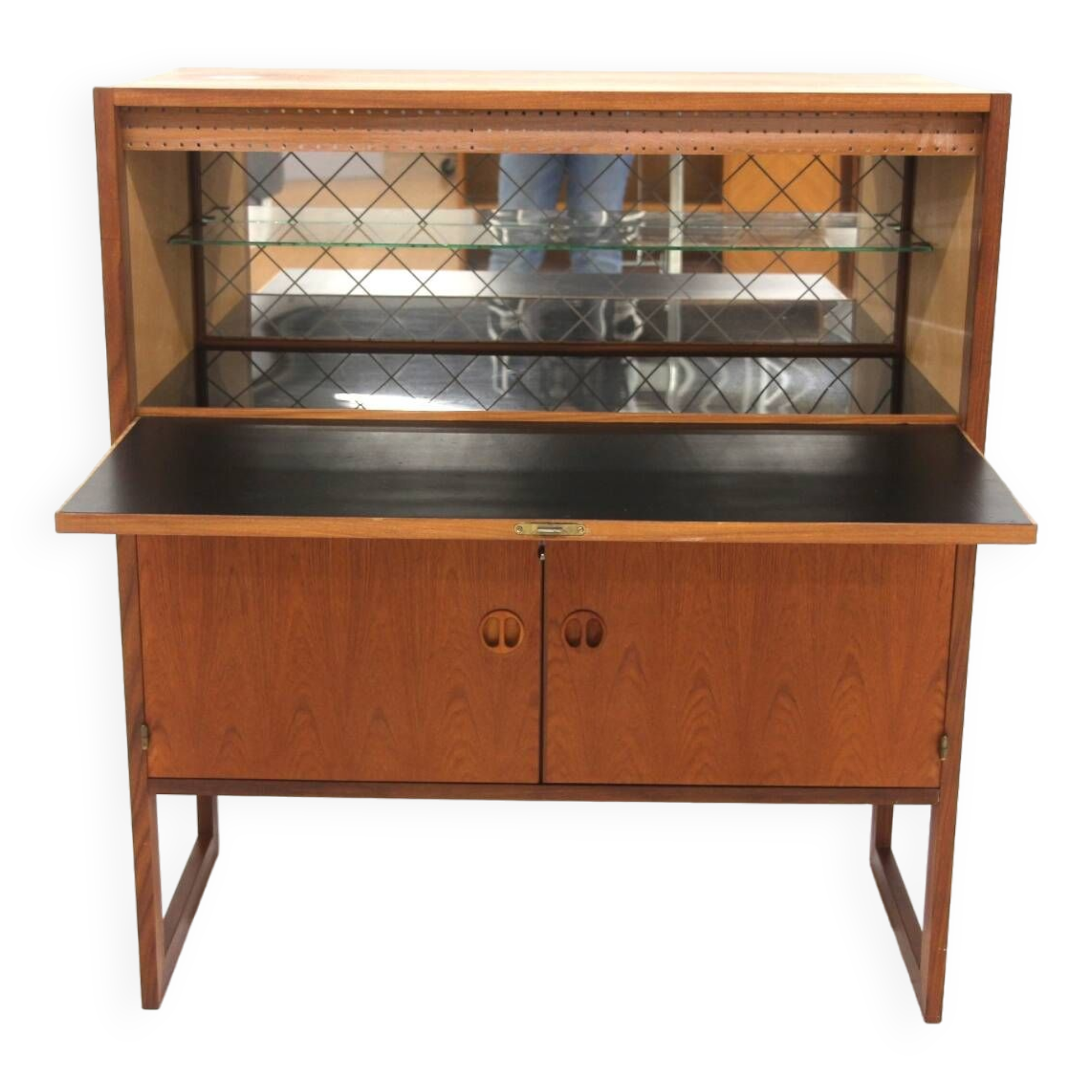Teak bar cabinet 'Varié-B', Arne Wahl-Iversen, Möbel-Ikéa, Sweden, 1960