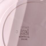 Vintage ceramic plate Salins France