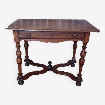 Gaïac wood table from the 17th century