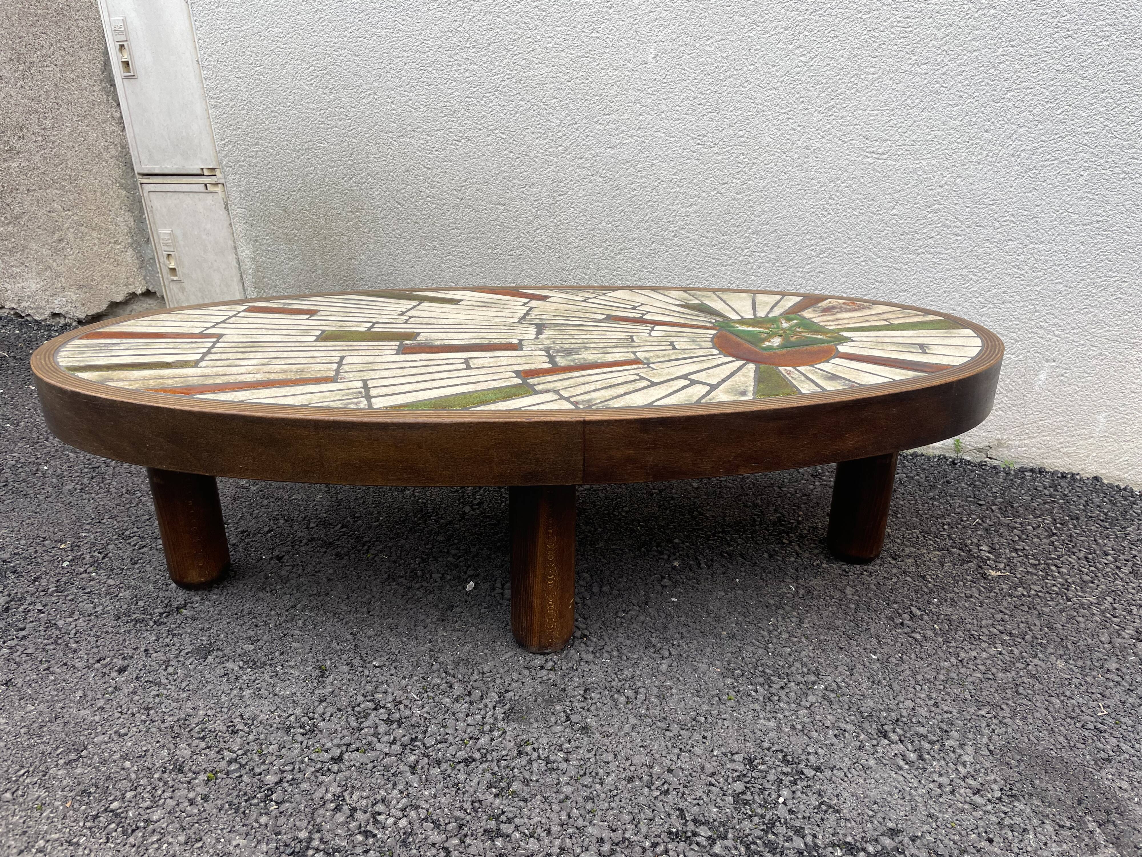 Vallauris coffee table " Barrois"