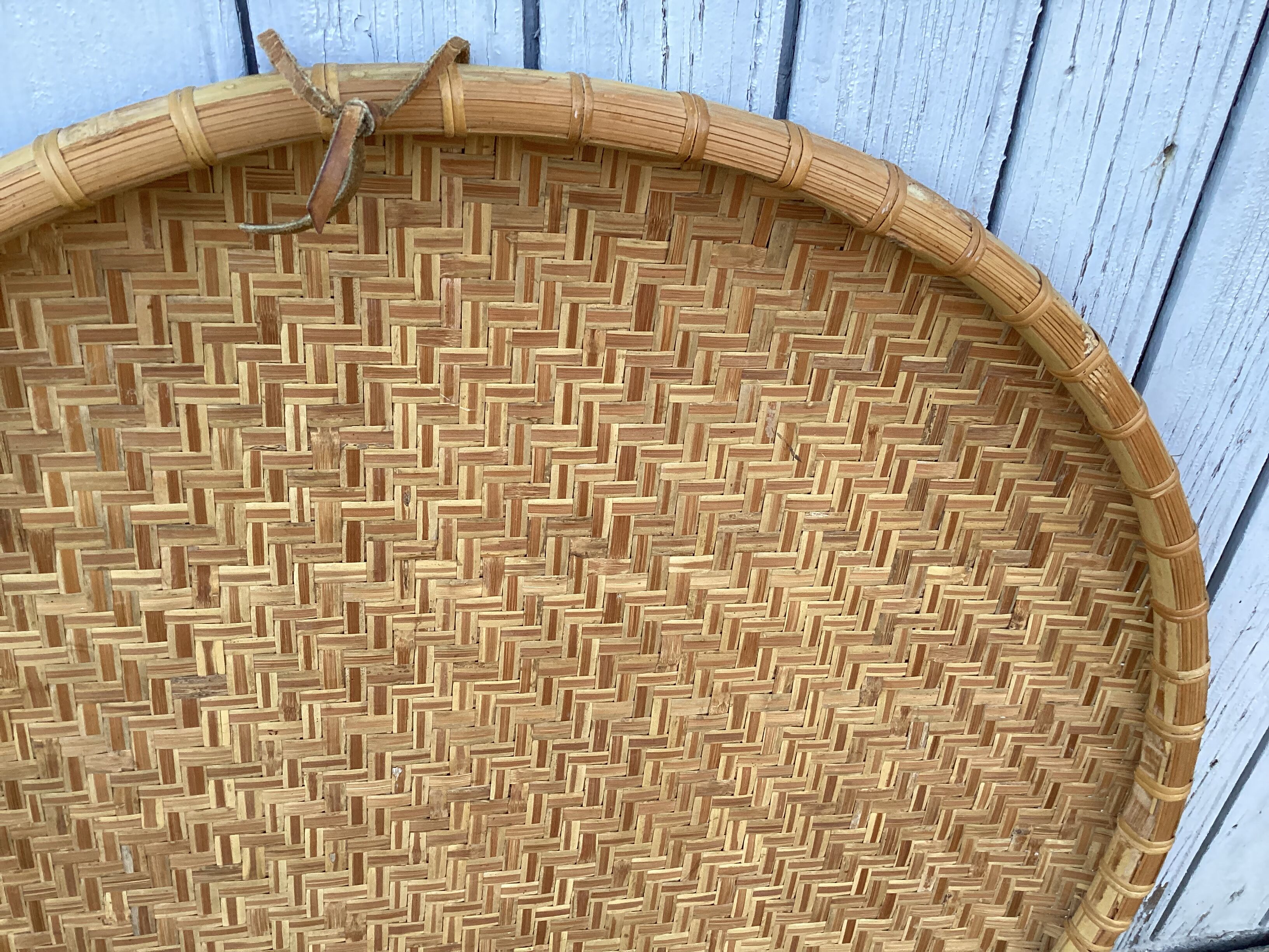 XL bamboo tray