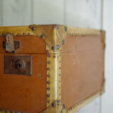 Large trunk or suitcase retro vintage years 50