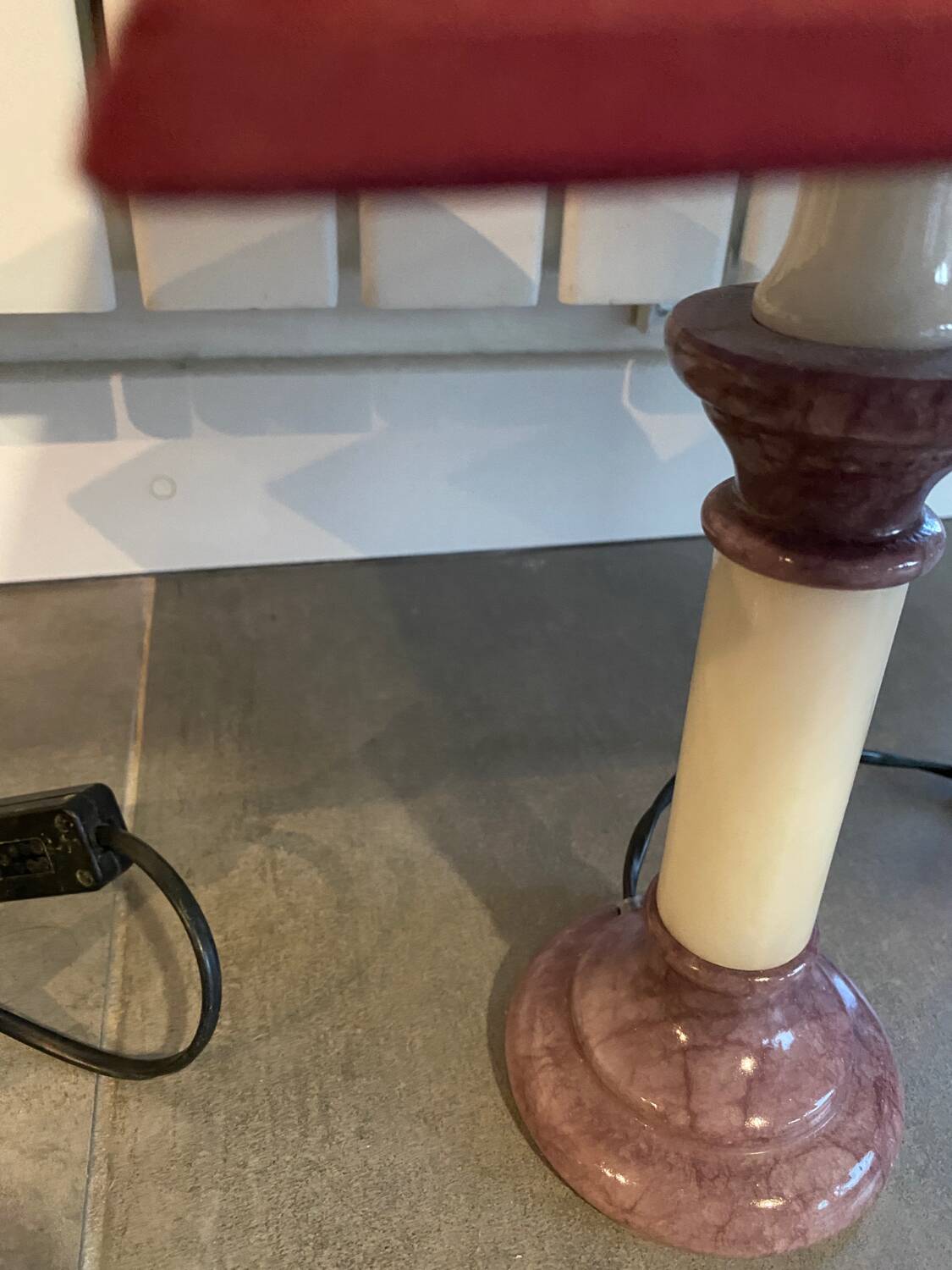 Pair of bedside lamps