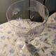 Villeroy and Bosch - 3 Large Antique Glasses - Cut Crystal with Flower Decor