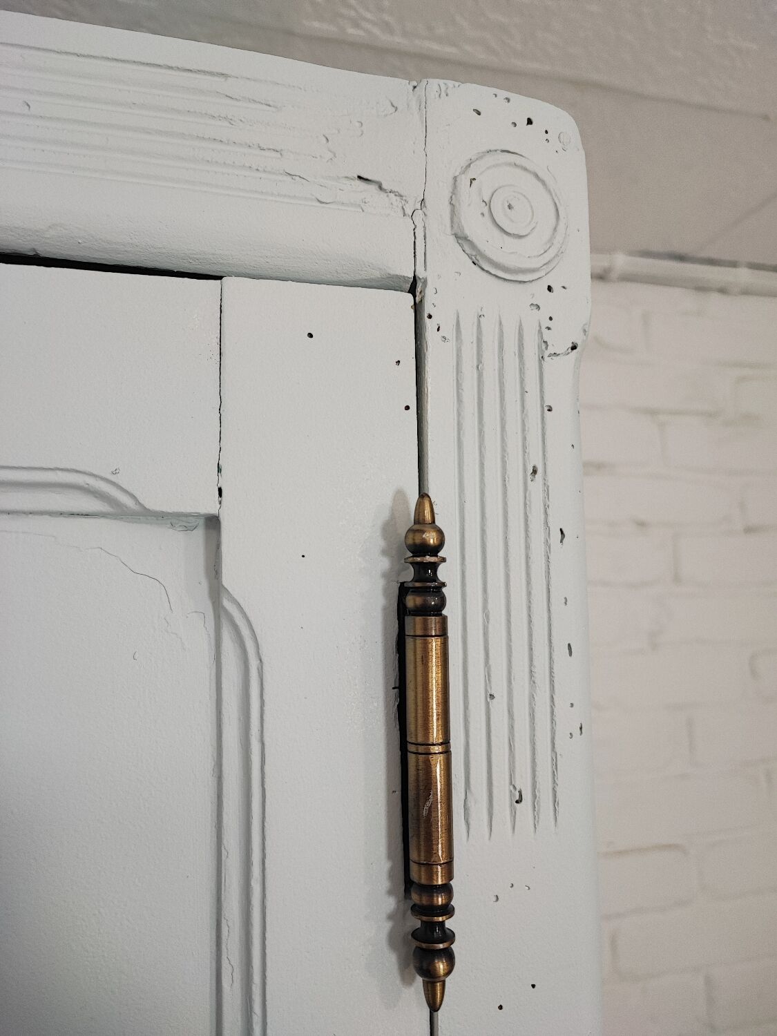 Parisian wardrobe with mirror