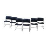 Set of 6 chairs by David Rowland Edition 1969