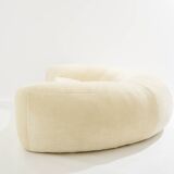 Croissant sofa by Raphaël Raffel for Honoré Paris 1970