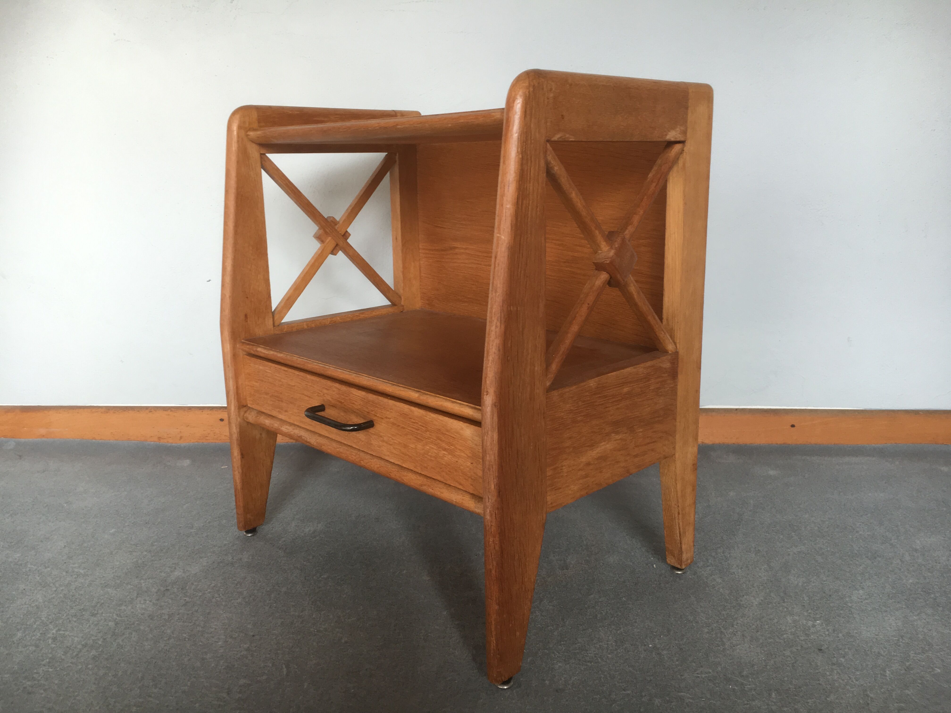 Bedside in oak 1950