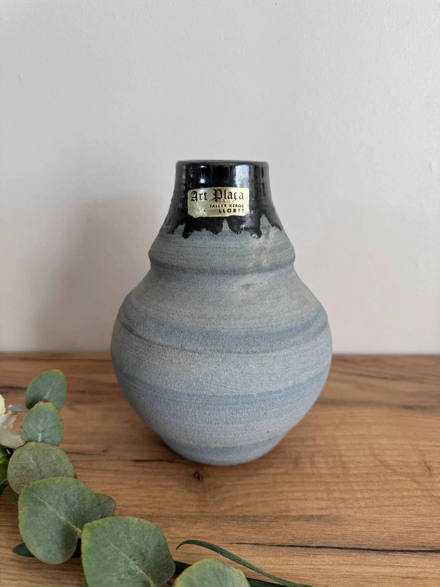 Ceramic vase art