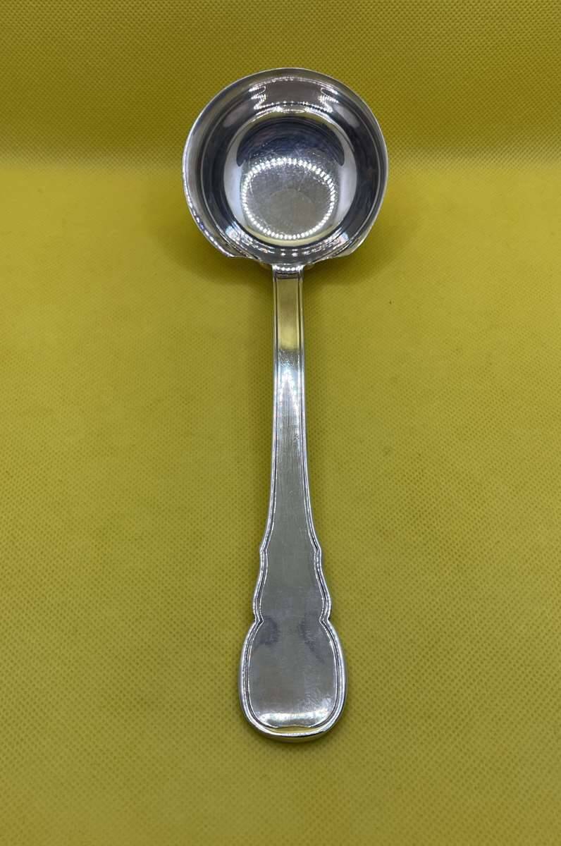 Boulenger silver metal dessert ladle