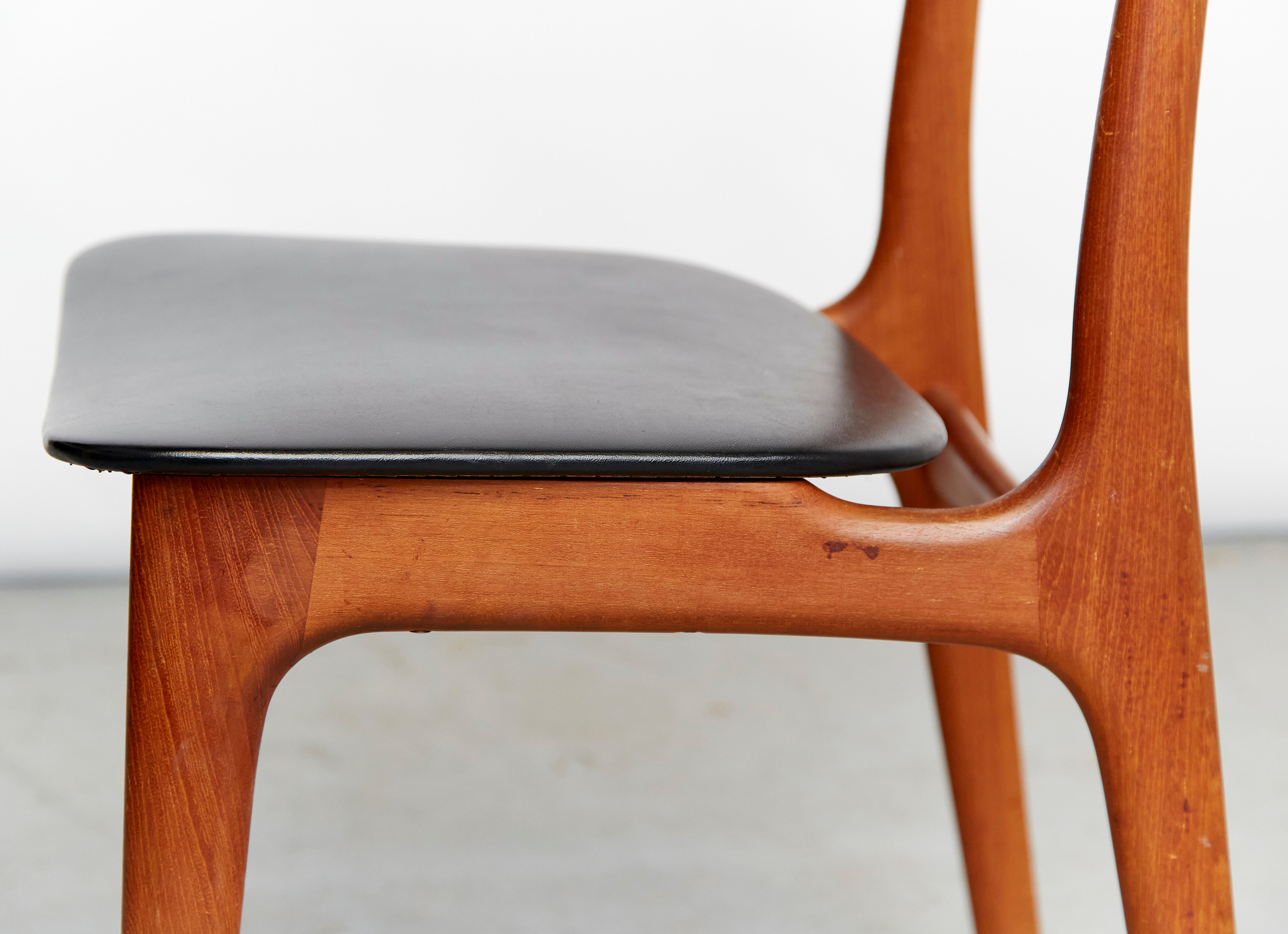 Schienning & Elgaard dining chairs for Randers