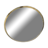 Round mirror metal dore