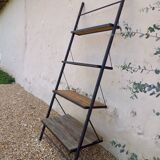 Iron and wood shelf