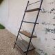 Iron and wood shelf