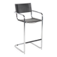 Bauhaus style tubular bar stool