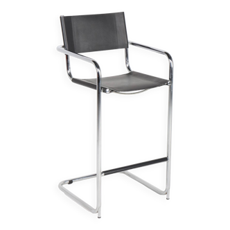 Bauhaus style tubular bar stool