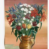 Oil painting on canvas / painting Bouquet of flowers
