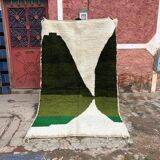 Natural pure wool rug, size 100 x 200 cm