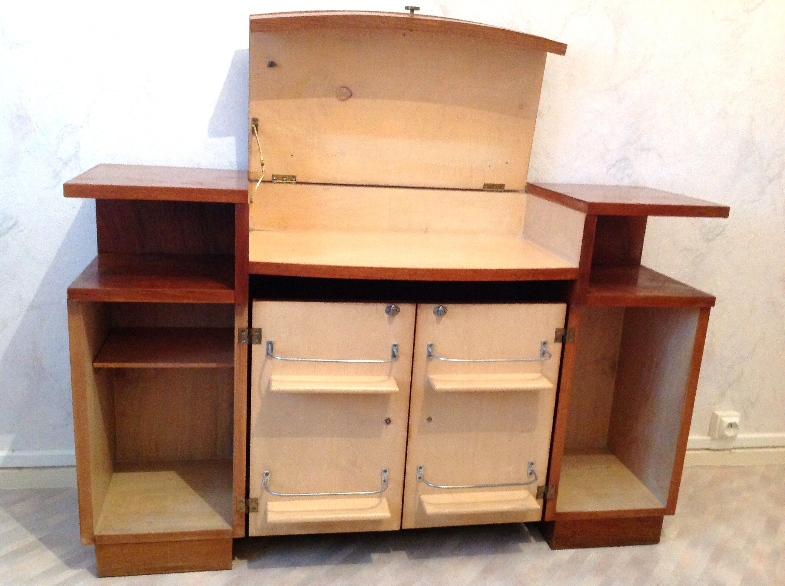 Meuble bar console vintage années50-60