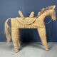 Vintage Spanish straw life size pony/horse, 1960s
